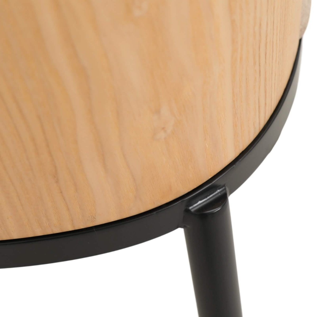 Tule 9 - Piece Dining Set in Steel with 8 Upholstered Seat Dining Chairs and 83" Oval Dining Table with MDF Tabletop