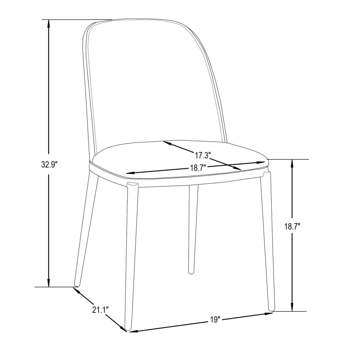 Tule 9 - Piece Dining Set in Steel with 8 Upholstered Seat Dining Chairs and 83" Oval Dining Table with MDF Tabletop