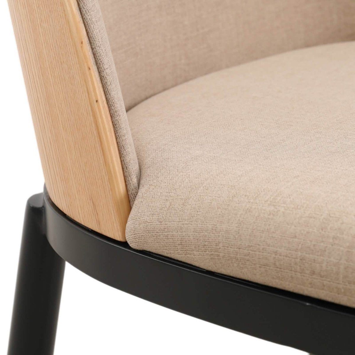 Tule 9 - Piece Dining Set in Steel with 8 Upholstered Seat Dining Chairs and 83" Oval Dining Table with MDF Tabletop