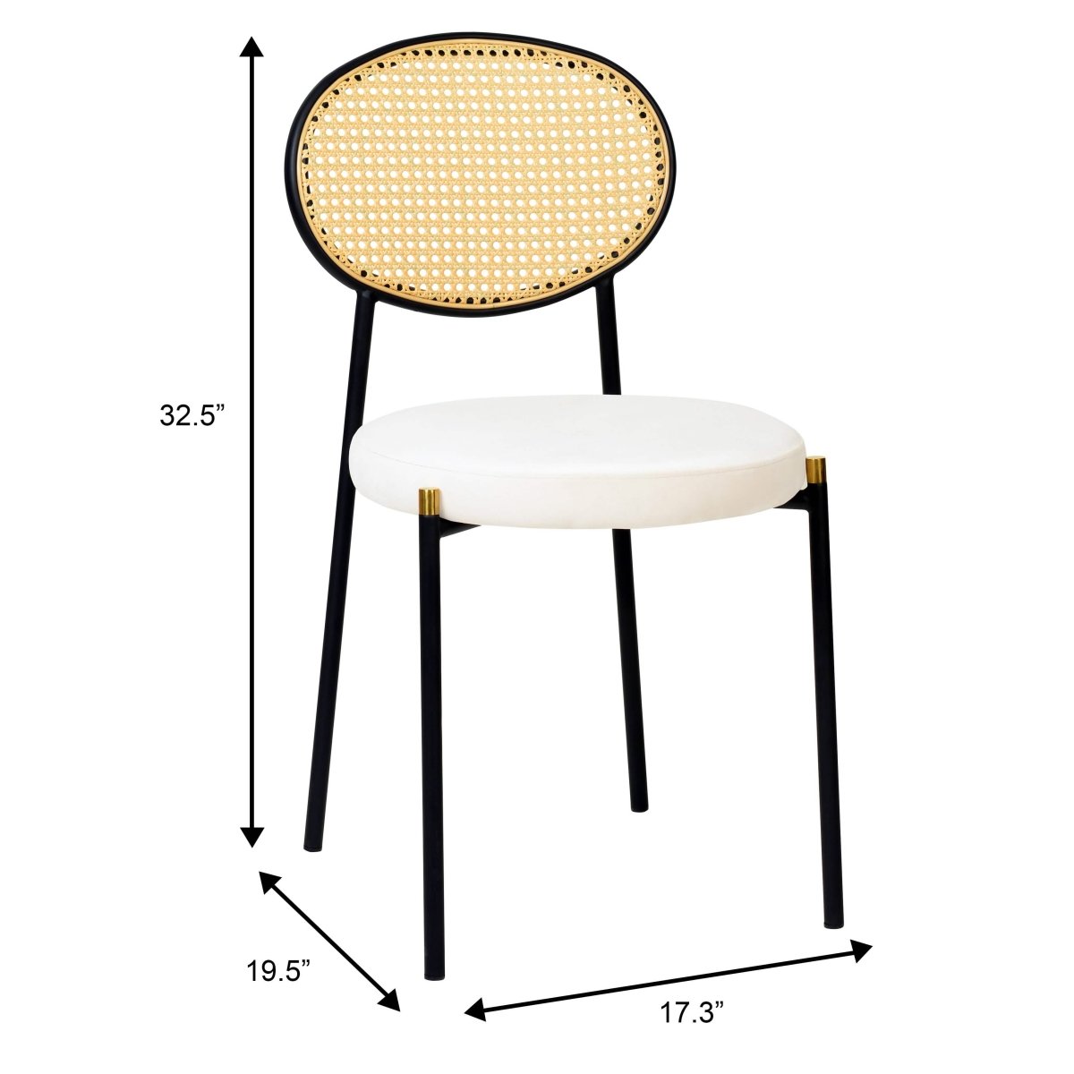 Verve 5 - Piece Dining Set with 36" Round Dining Table Black Sintered Stone Top and Black Pedestal with 4 Velvet Dining Chairs