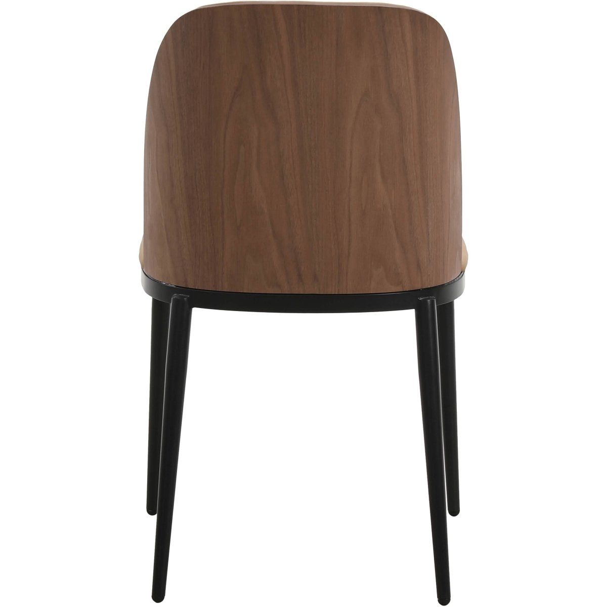 Verve 5 - Piece Dining Set with 36" Round MDF Top Table and 4 Leather Dining Side Chairs