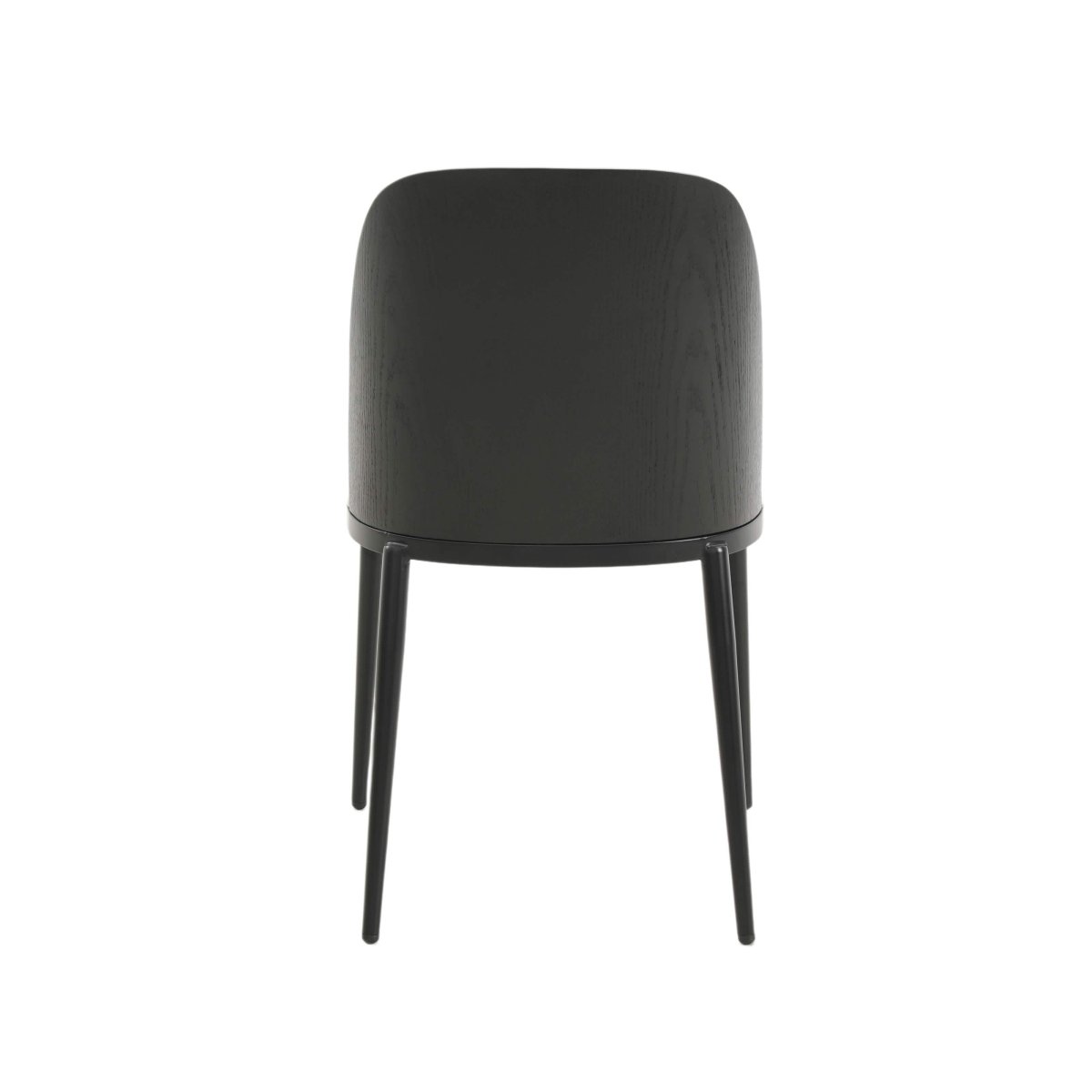 Voren 7 - Piece Dining Set with 55" Rectangular Dining Table in Black Glass Top and 6 Leather/Velvet/Suede Fabric Dining Chairs