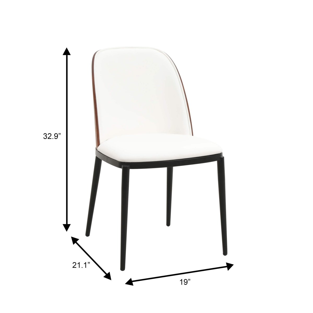 Voren 7 - Piece Dining Set with 55" Rectangular Dining Table in Black Glass Top and 6 Leather/Velvet/Suede Fabric Dining Chairs