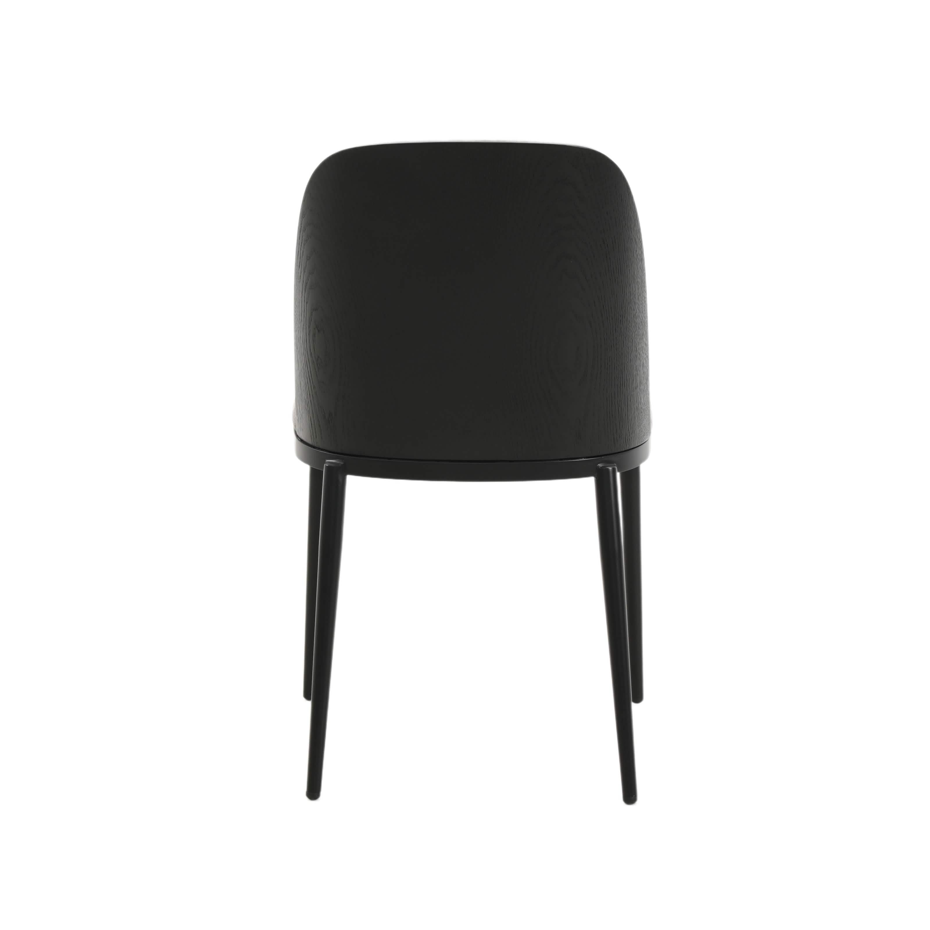 Voren 7 - Piece Dining Set with 55" Rectangular Dining Table in Black Glass Top and 6 Leather/Velvet/Suede Fabric Dining Chairs