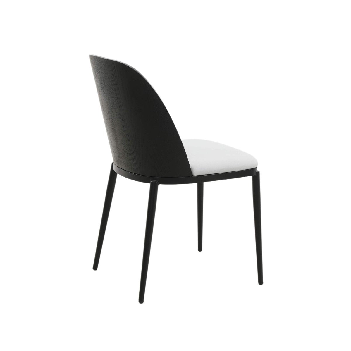 Voren 7 - Piece Dining Set with 55" Rectangular Dining Table in Deep Grey Sintered Stone and 6 Leather/Velvet/Suede Fabric Dining Chairs