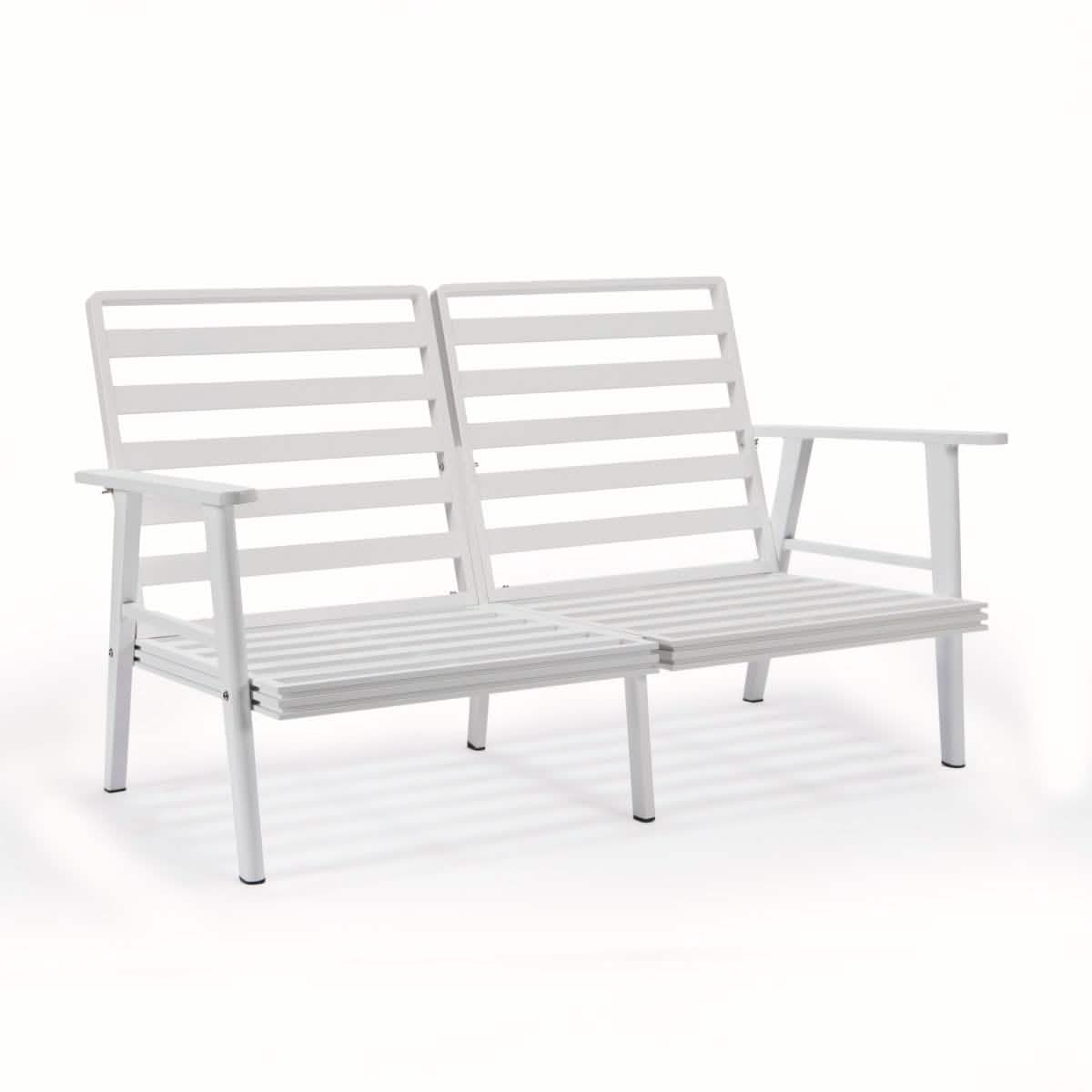 Walbrooke Aluminum Patio Conversation With Fire Pit Table & Tank Holder