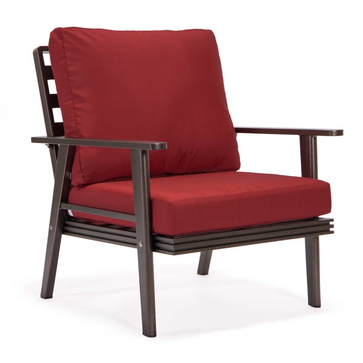 Walbrooke Aluminum Patio Conversation With Fire Pit Table & Tank Holder