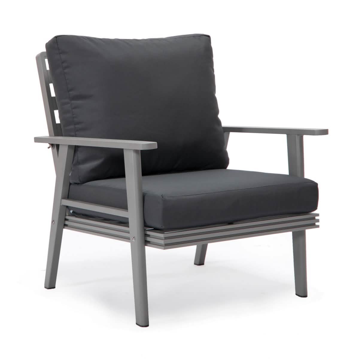 Walbrooke Aluminum Patio Conversation With Fire Pit Table & Tank Holder