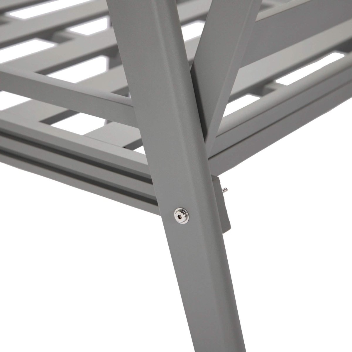 Walbrooke Aluminum Patio Conversation With Slats Design Fire Pit Table & Tank Holder