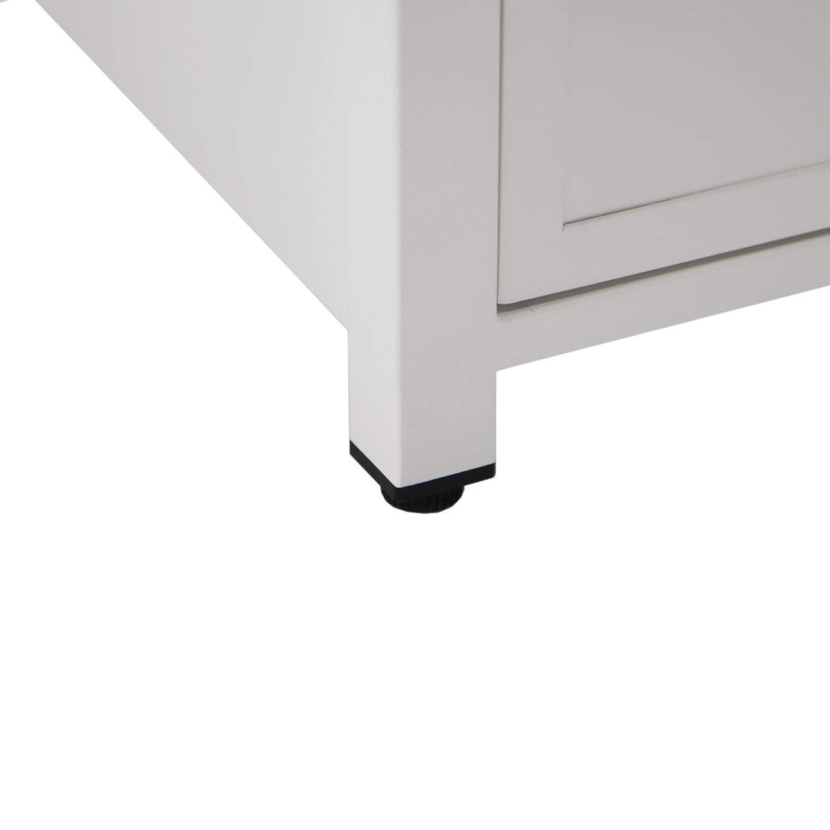 Walbrooke Outdoor Patio Square Fire Pit and Tank Holder White Fire Pits Leisuremod