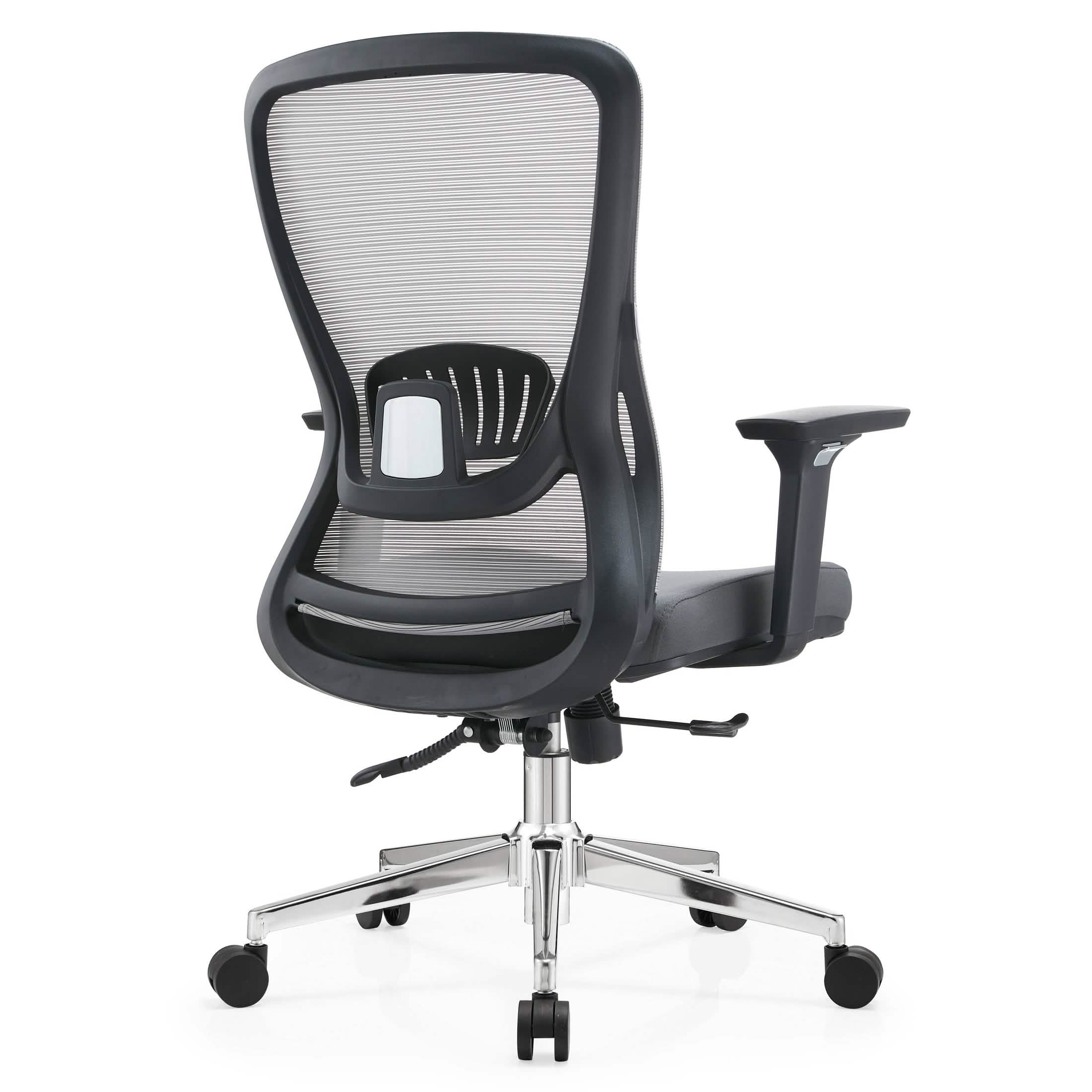 Adorit Series Ergonomic Office Chair with Mesh Back and Upholstered Seat Grey Office Chair Your Vendor Name